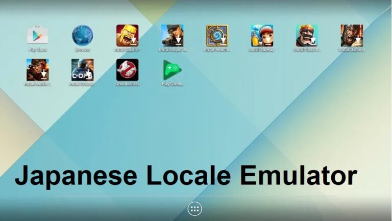 Japanese Locale Emulator
